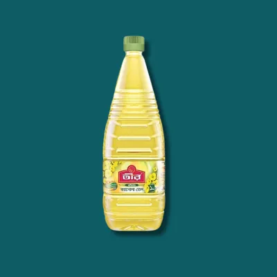 Teer Fortified Canola Oil (তীর ফর্টিফায়েড ক্যানোলা তেল)-1 Liter